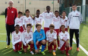 Les U13-1 se retirent du tournoi en 1/4 de finale au tournoi de Villefranche.