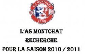 Saison 2010/2011 L'AS MONTCHAT recrute