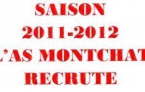 L'AS Montchat recrute pour la saison 2011 / 2012