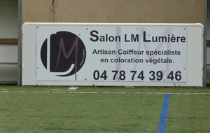 Nouveau sponsor Panneau , merci au salon de coiffure  Salon LM Lumière 