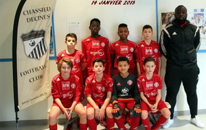 Les U13(1) vainqueurs au tournoi Futsal de Chassieu