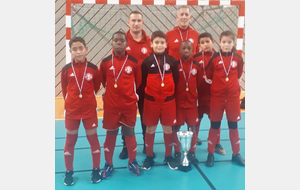 Les U11(2) remportent le tournoi futsal de Dardilly