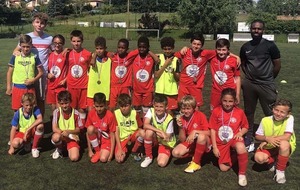 Nos équipes U11 en tournoi à St Cyr au Mont d'Or