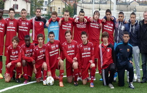 Victoire des U17(2) en coupe du Rhône à St Alban