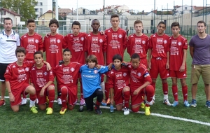 Championnat : FC Lyon (4) - U15(3)