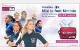 Carrefour fête le foot féminin et offre un kit beauté à chacune de nos joueuses