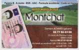 Auto-Moto école Montchat, nouveau sponsor panneau